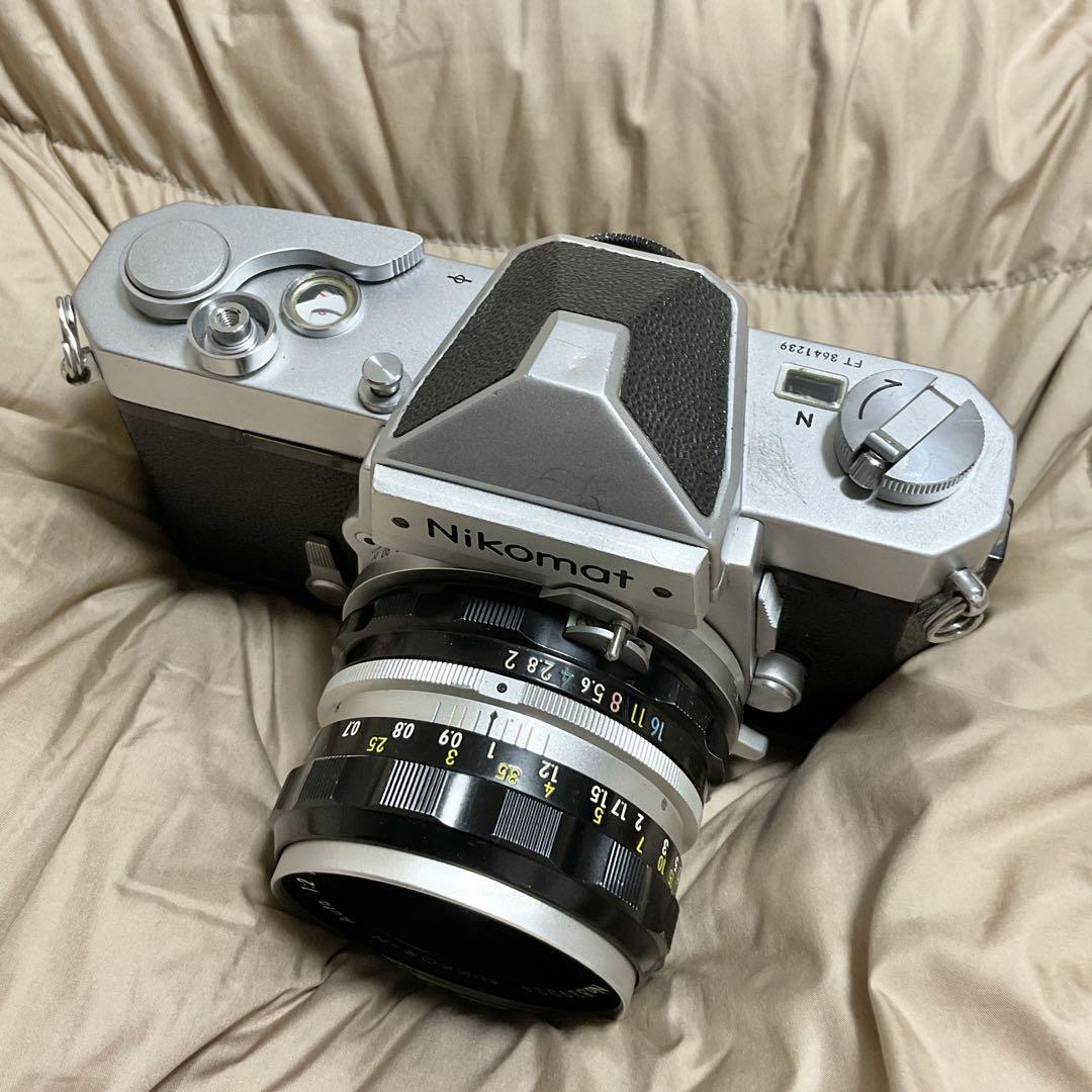 ニコマート FTN 動作品 43-86mmF3.5 50mmF2 電池アダプタ - メルカリ