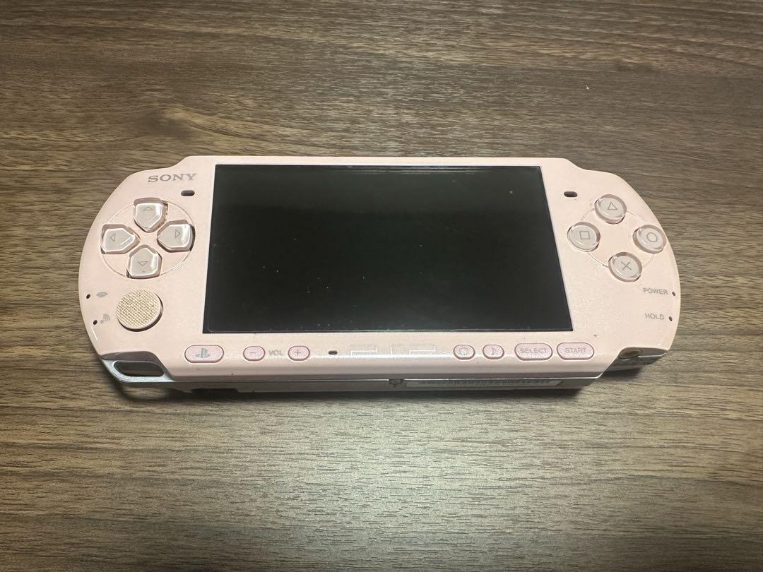 PSP-3000ZP PlayStationポータブル本体 ACアダプター付き