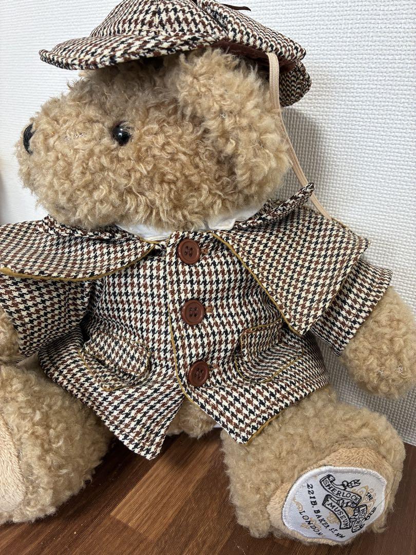 シャーロックホームズ ミュージアム　ぬいぐるみ　ロンドン　テディベア　博物館
