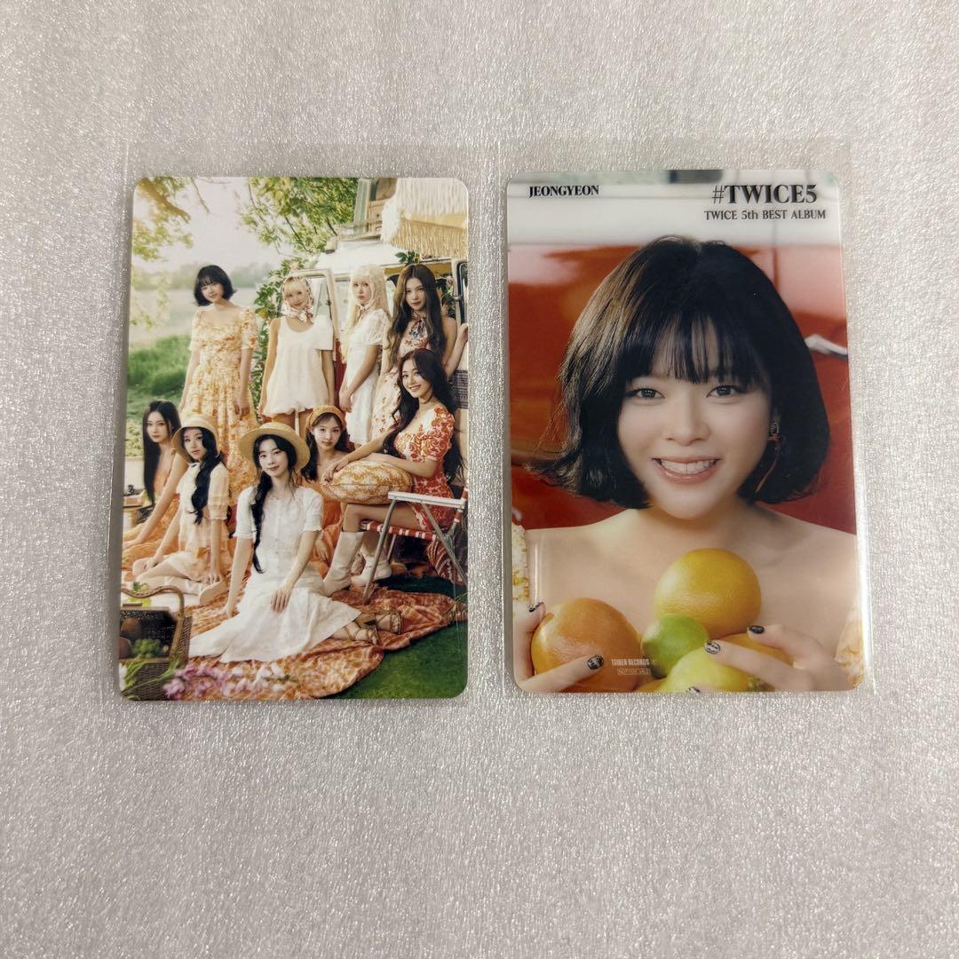 TWICE #TWICE5 通常盤 トレカ オール タワレコ特典 ジョンヨン