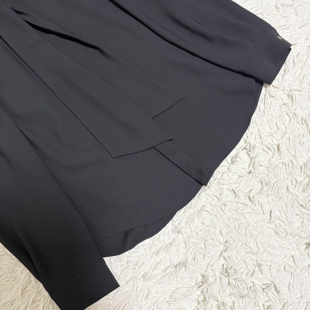 現行✨美品 theory luxe ウォッシャブル 2WAYボウタイブラウス