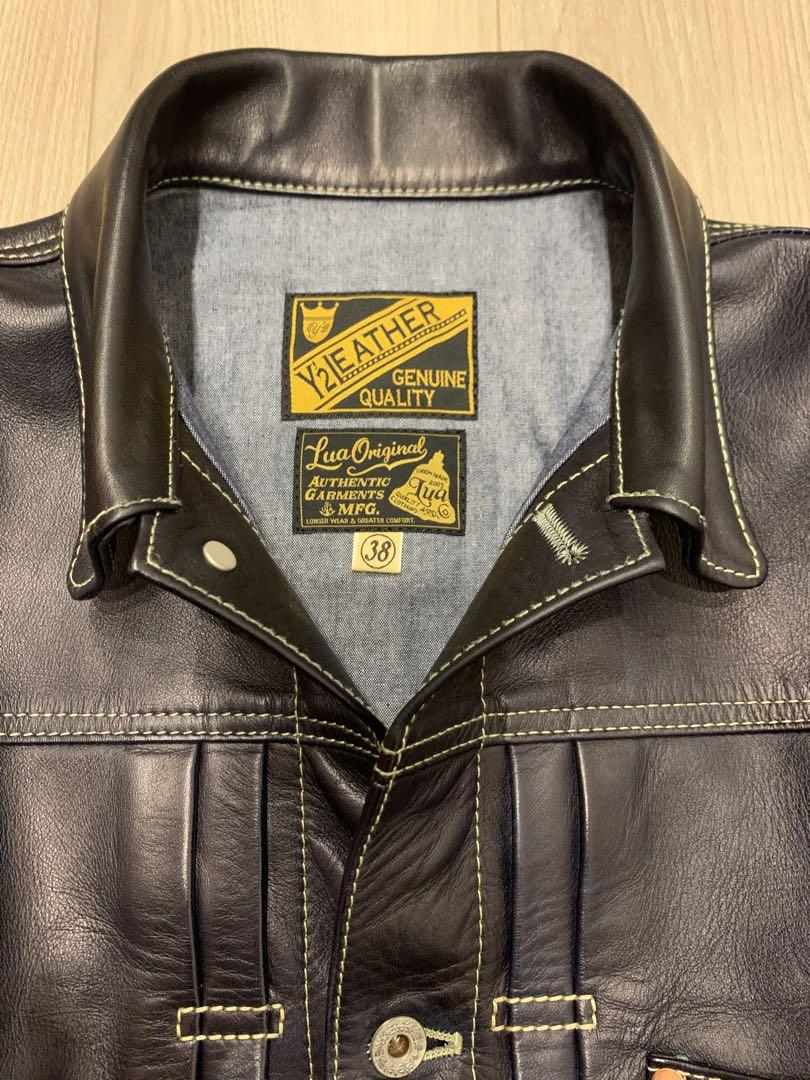 Lua ×Y'2 LEATHER 1st Type LeatherJacket