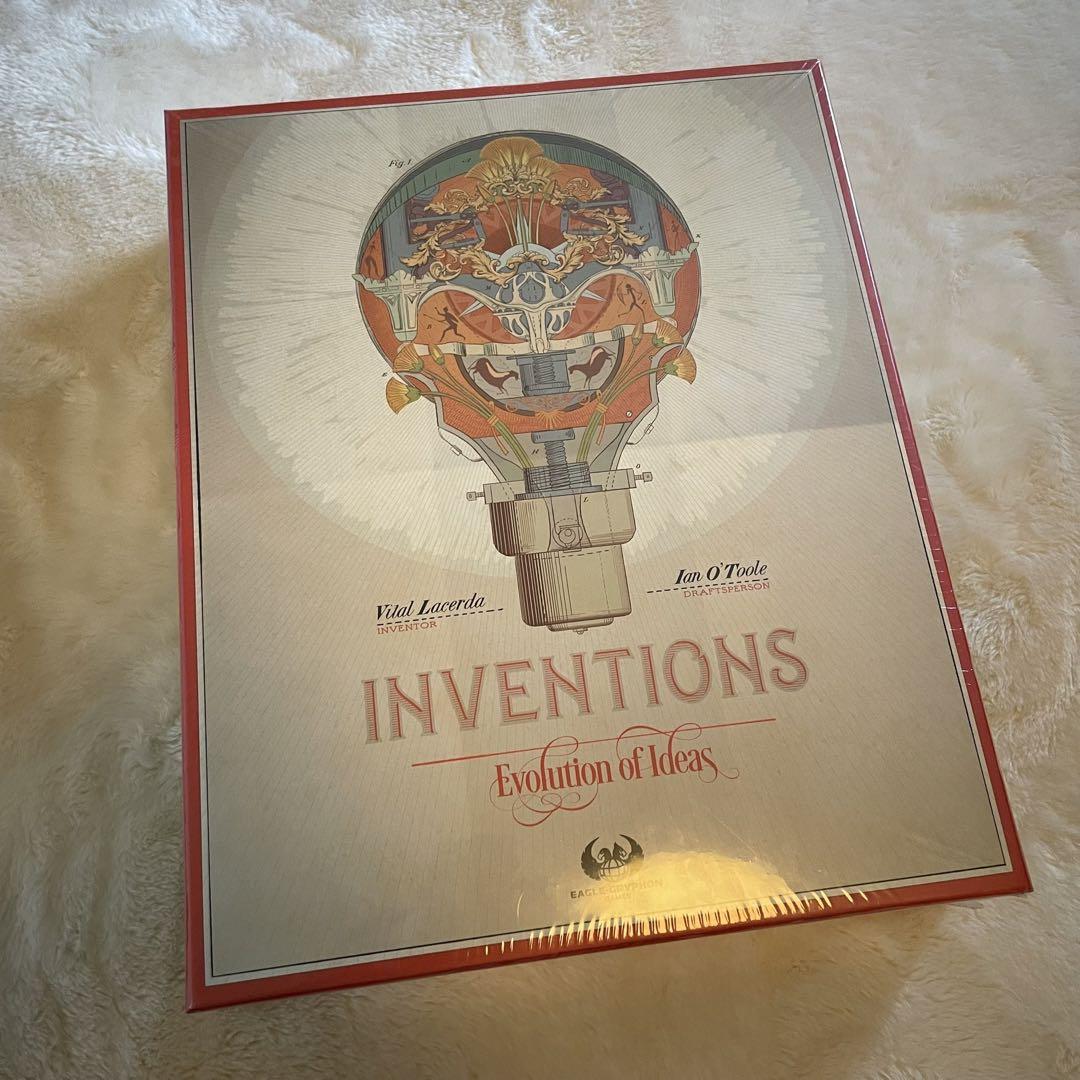 新品未開封Inventions インベンション 知の進化 日本語版 ボードゲーム