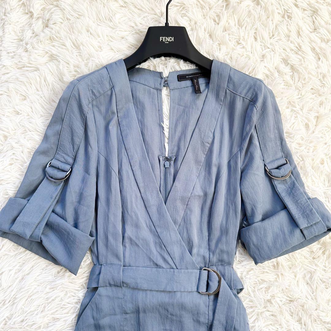 【着用1回♡未使用級】BCBG MAXAZRIA ラップロングワンピース