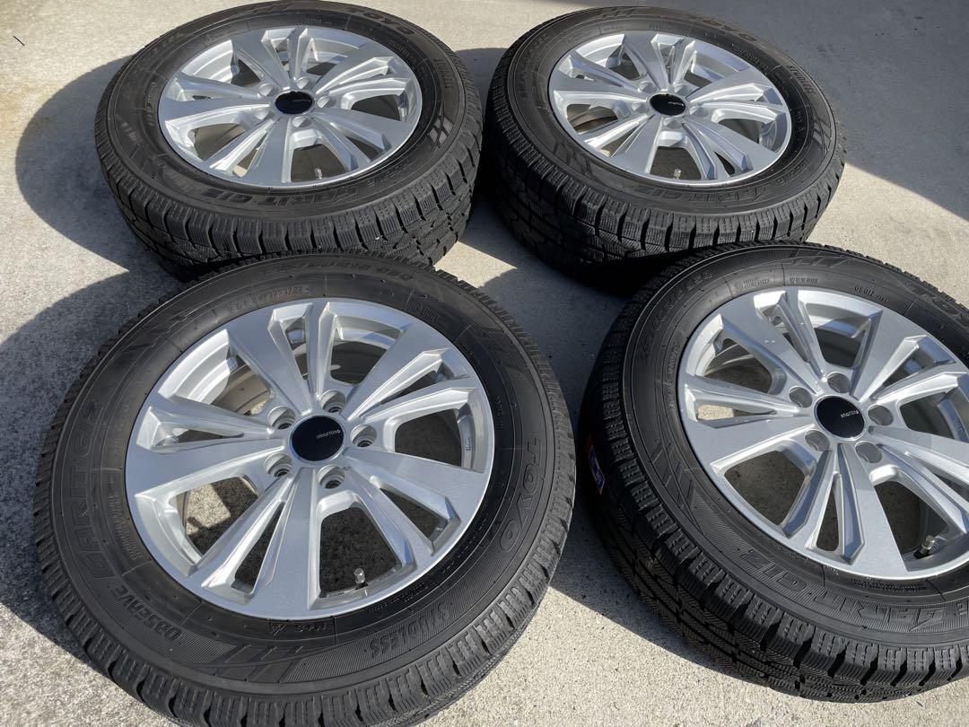 スタッドレスタイヤ・ホイール4本セット 215/60R16 95Q 手渡しのみ