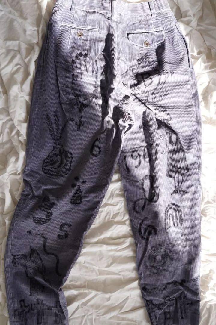 ハンドペイントメモリアルパンツ