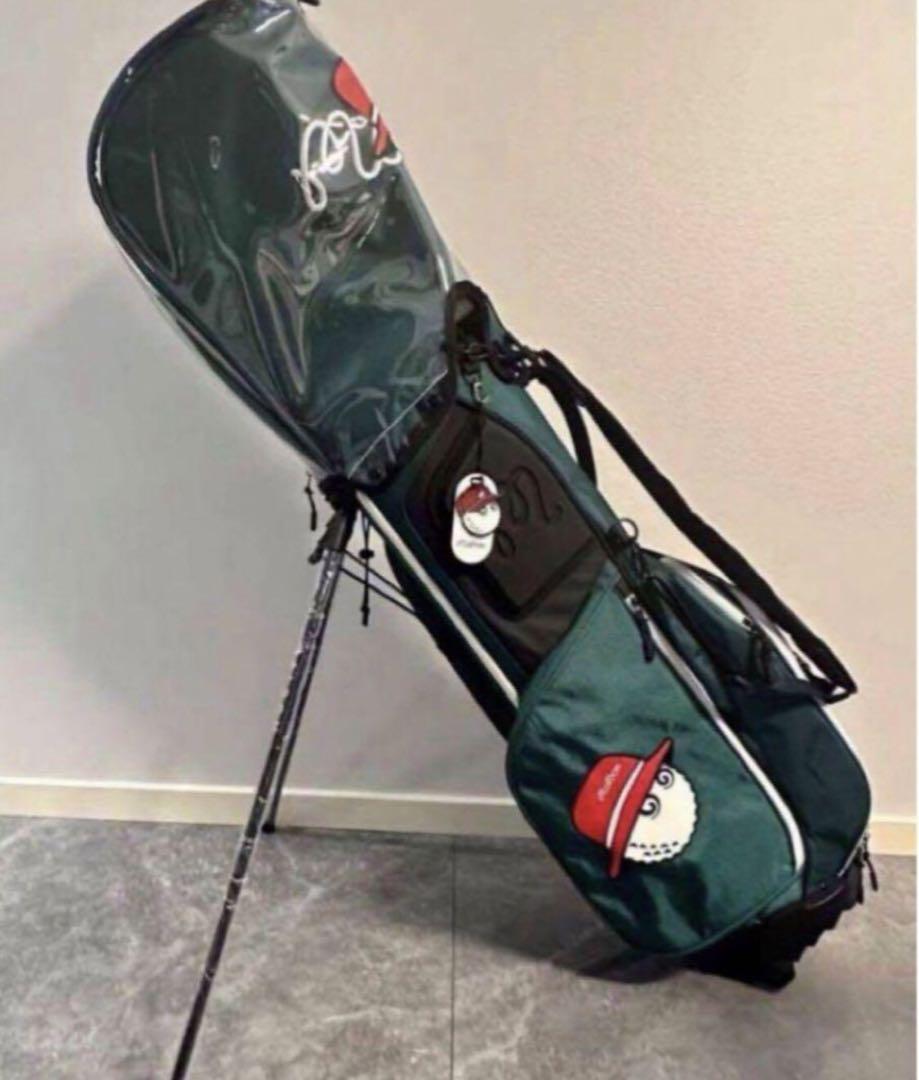マルボンゴルフ malbon golf キャディバッグ スタンドバッグ グリーン