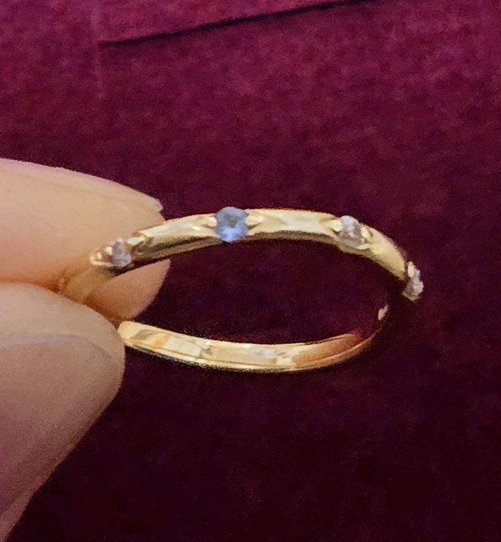 ワールド オンラインストア □ジュエリー工房アルマ□ピンキーリング□2号□10K アクセサリー