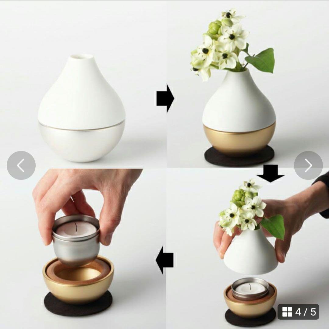 定価15,000円～20,000円のポタリン金コンパクト仏具5点 新品未使用品