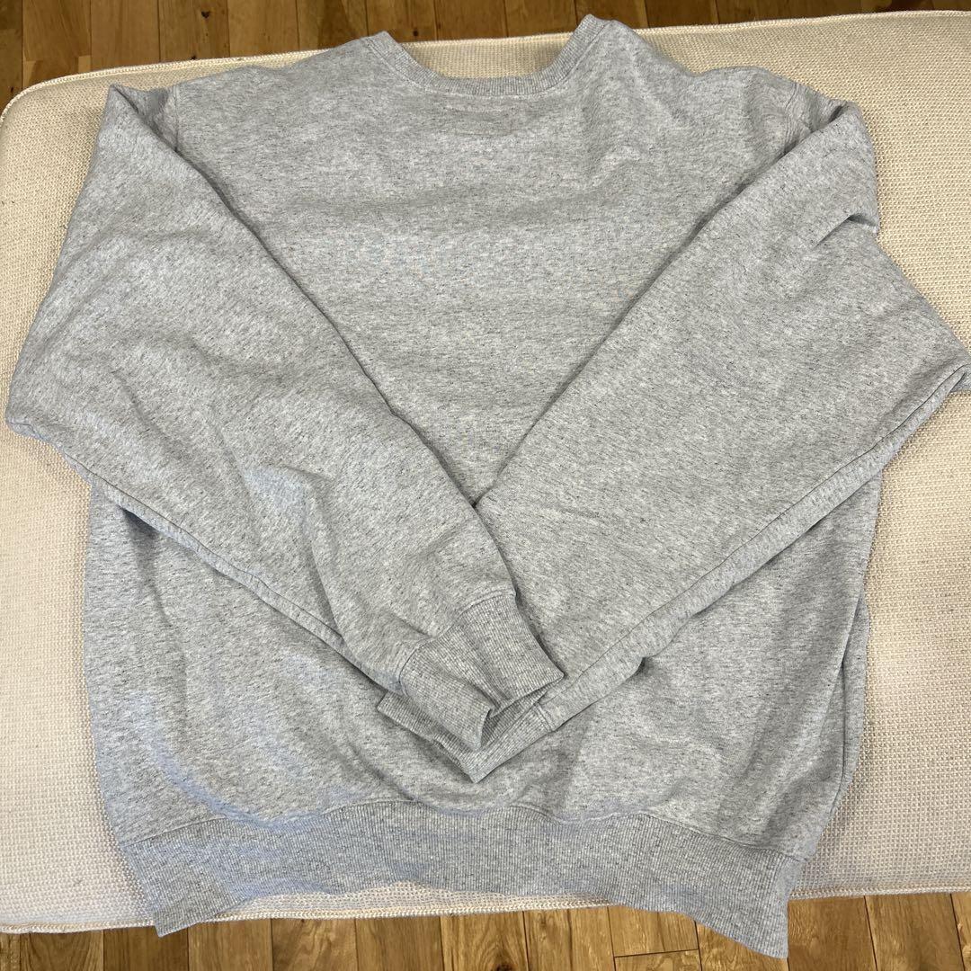 thisisneverthat グレー クルーネック トレーナー
