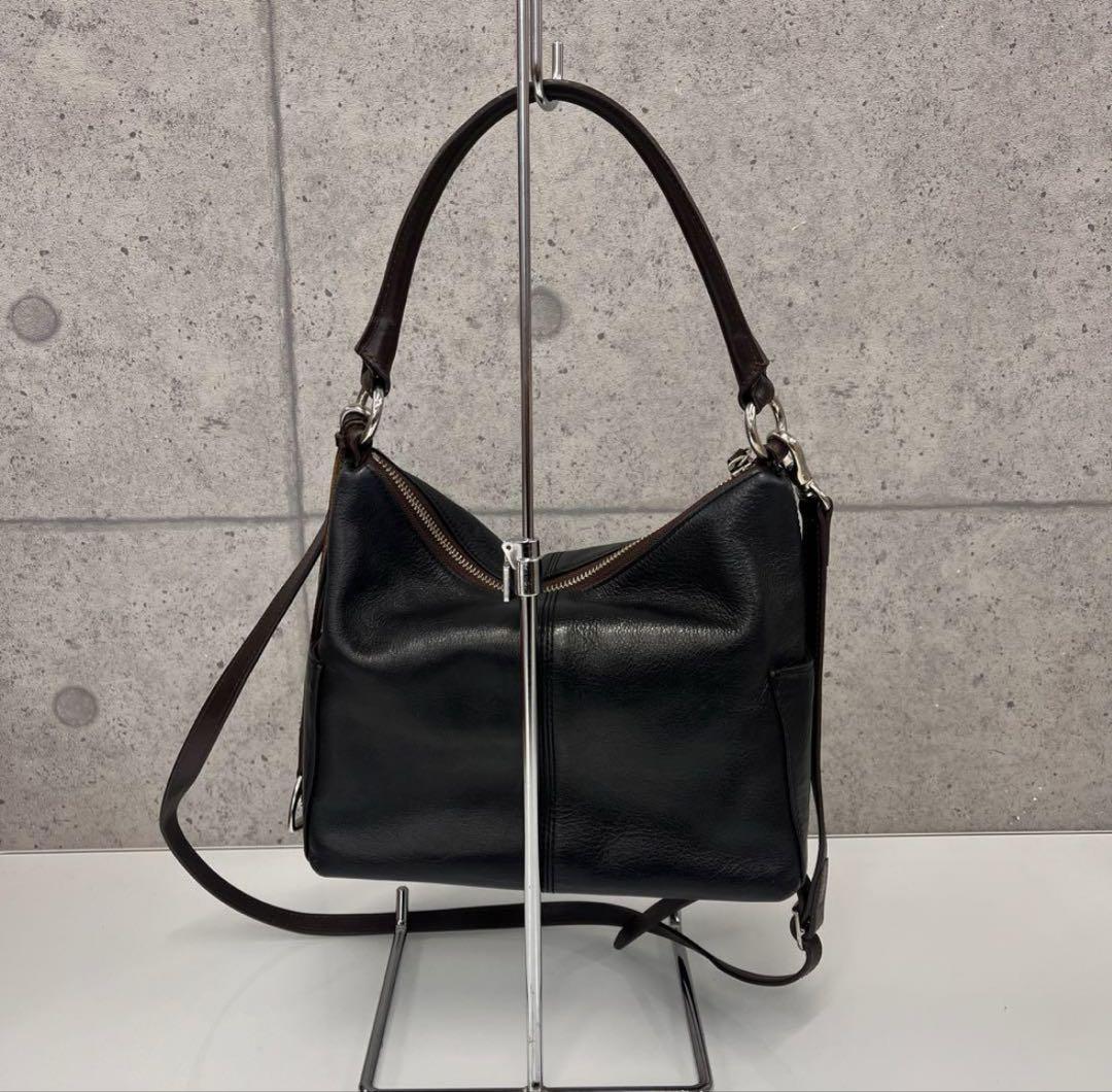 Somes Saddle ソメスサドル 2WAYバッグ ハンドバッグ ブラック