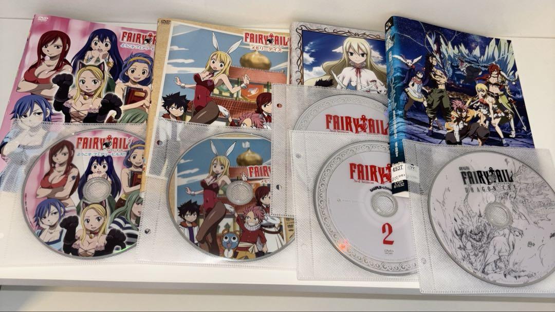 フェアリーテイル FAIRYTAIL dvd、マンガ、カレンダーセット