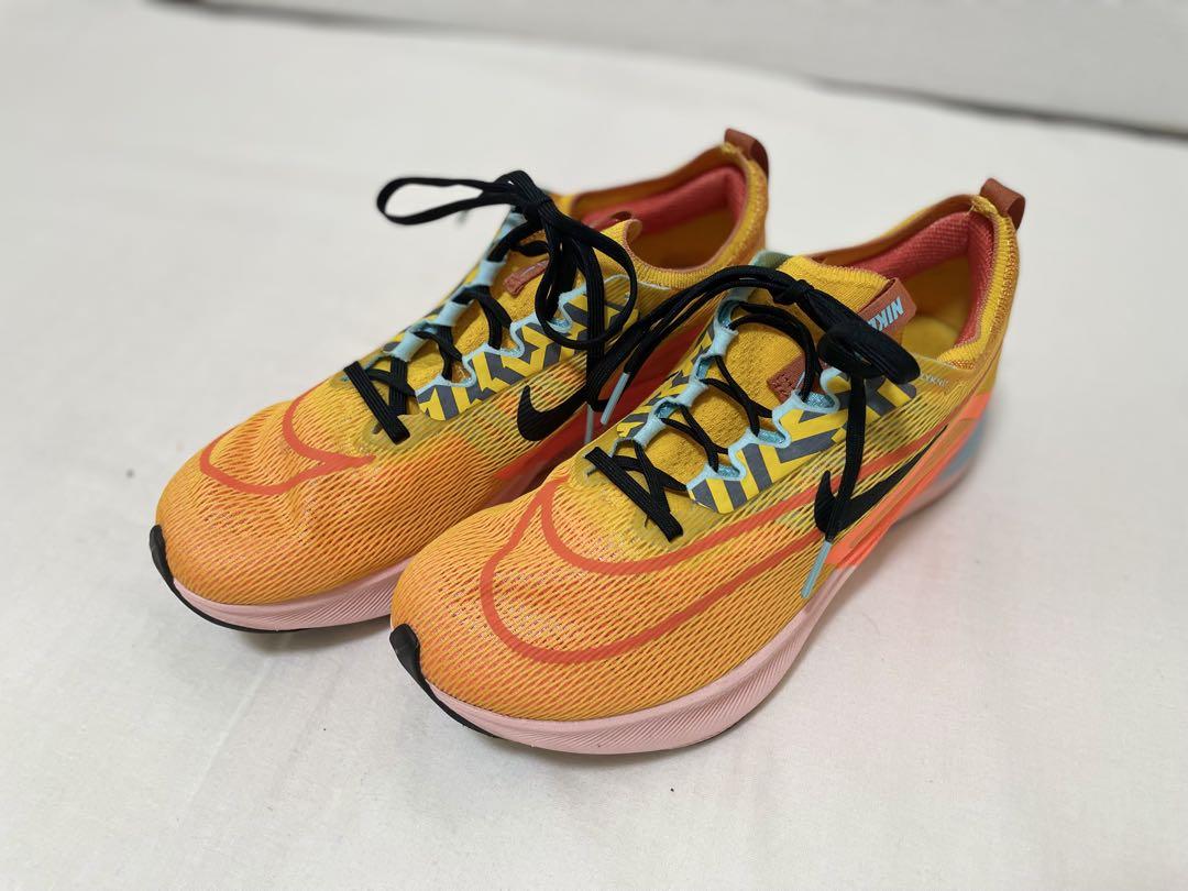 Nike ランニングシューズ イエロー/オレンジ ランニング 25.0