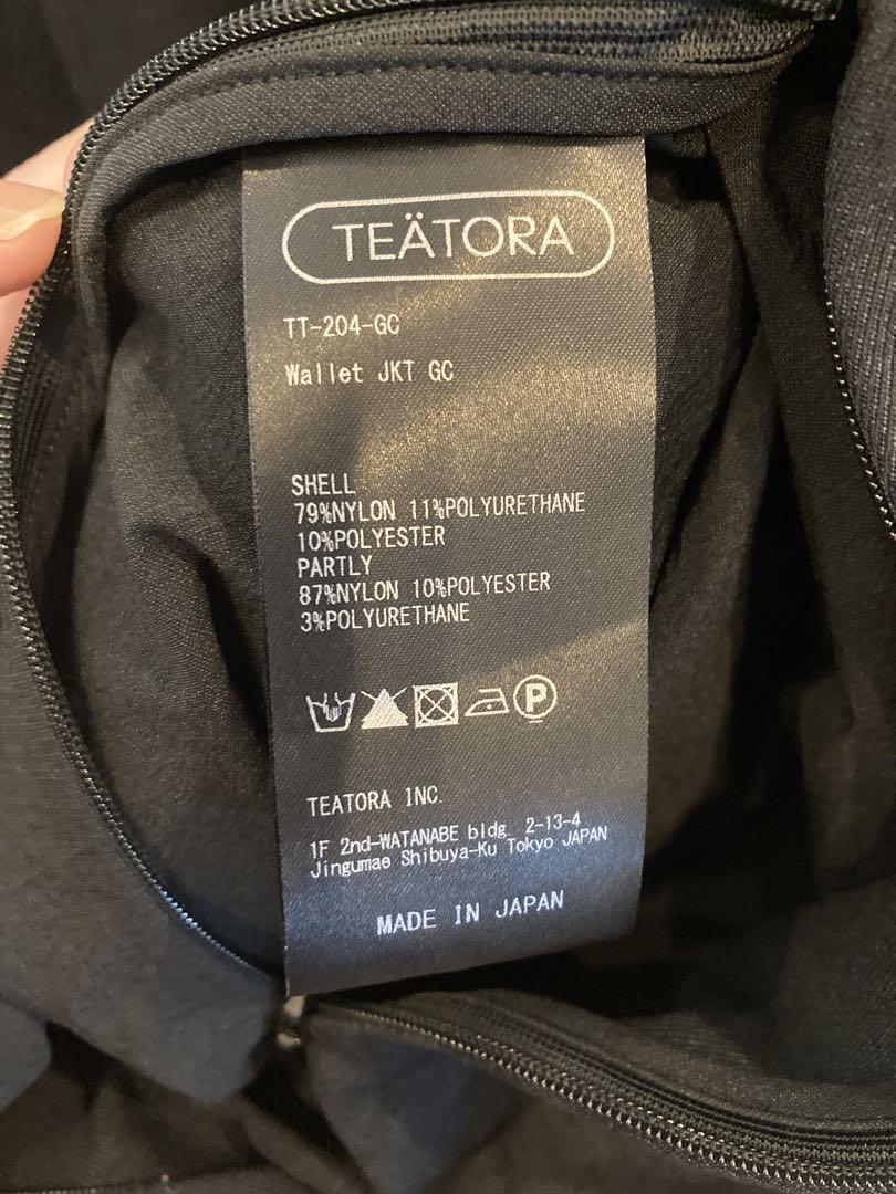TEATORA GHOST CODE WALLET JKT サイズ2