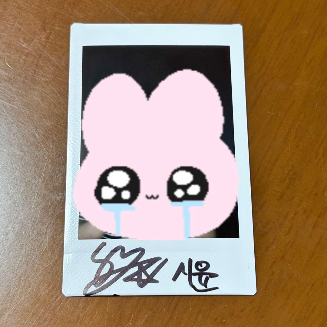 AMPERS ONE シユン チェキ ポラロイド目立った傷や汚れなし