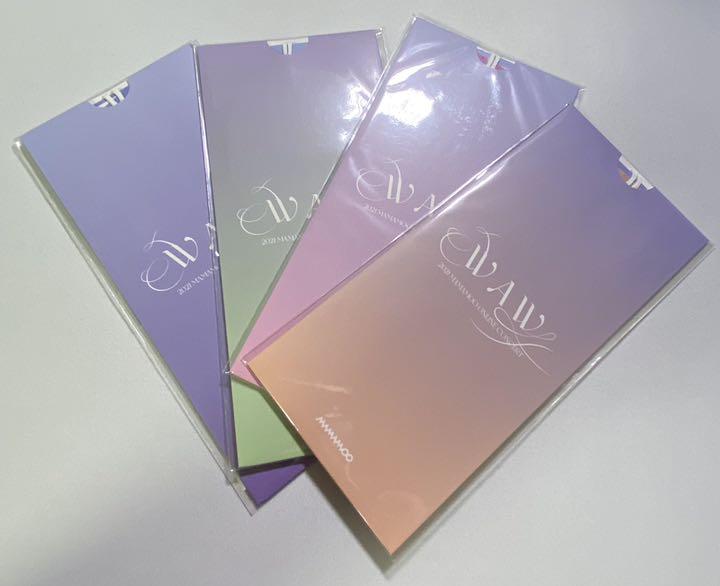 【新品未開封 2021 MAMAMOO ONLINE CONCERT GOODS