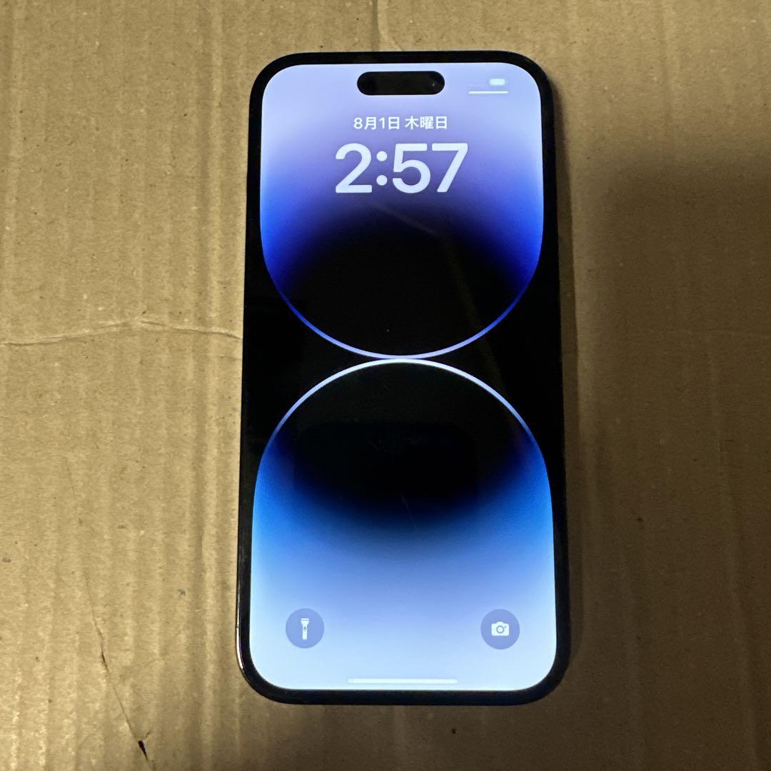 iPhone 14 Pro 128GB SIMフリーバッテリー容量90% iPhone14 Pro 128GB Aランク(美品) SIMフリー バッテリー容量90