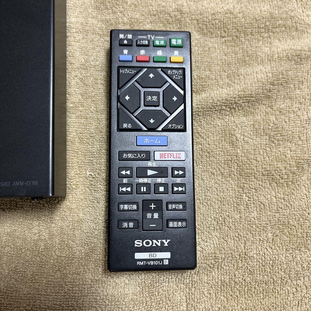 SONY ブルーレイプレーヤー リモコン付き　BDP-S1500