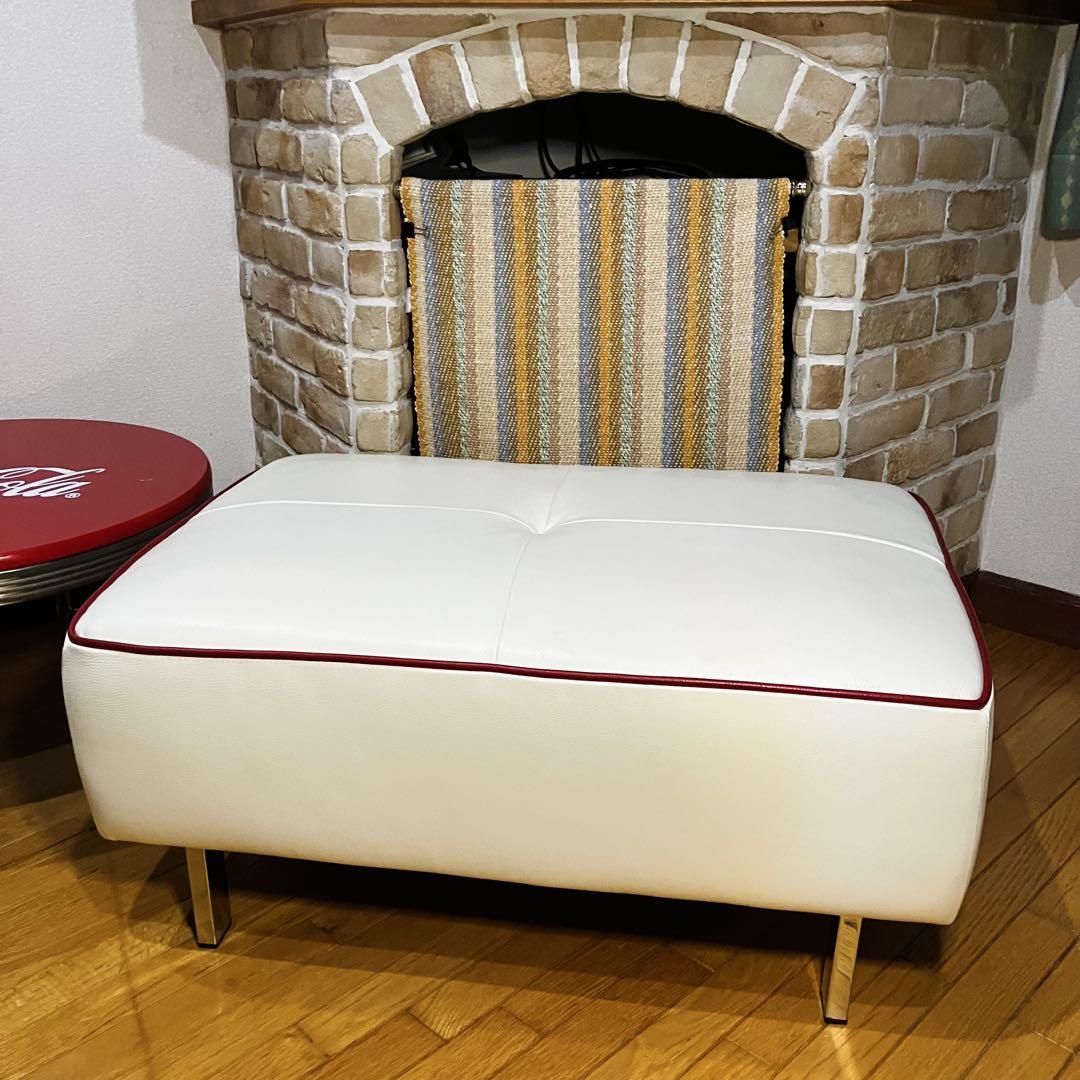 【正規逆輸入品】 GW中送料込❣️アメリカンダイナー風 チェア スツール オットマン・スツール