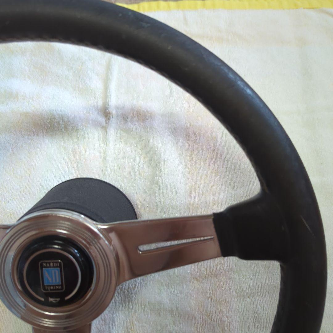 当時物·貴重】ナルディ NARDI クラシック 36φ レザーステアリング