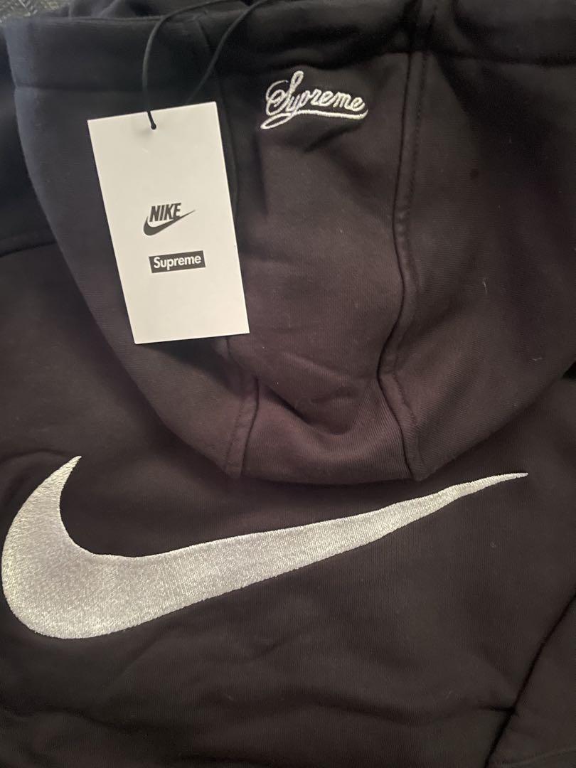 Supreme x Nike Zip Up Hooded Sweatshirt