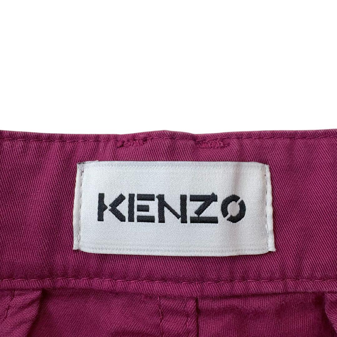新品未使用 KENZO ケンゾー パンツ ワインレッド スラックス タグ付き L