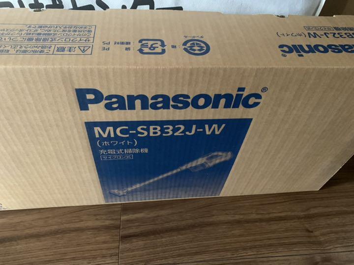 本物新品保証】パナソニック スティック掃除機 MC–SB32J 掃除機 家電 全品送料無料 Panasonic MC-SB32J-W充電式掃除機 掃除機