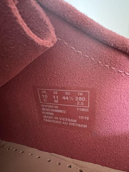 【美品】CLARKS ワラビー 28.0cm