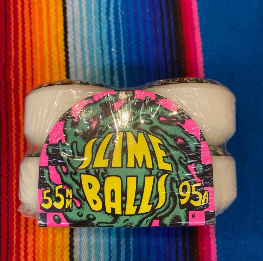 スケートボード SANTA CRUZ SLIME BALLS SAUCERS 95A 55
