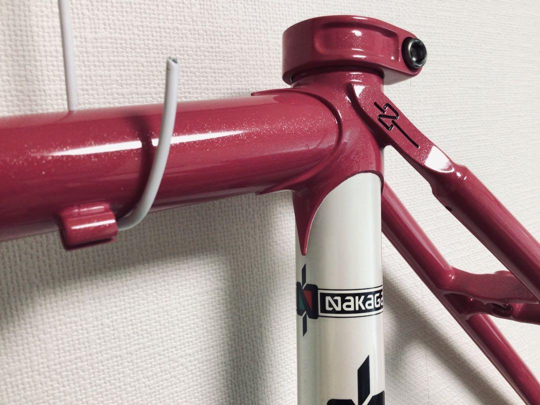 NAKAGAWA Prominence ピンク 48 デッドストック・クロモリ