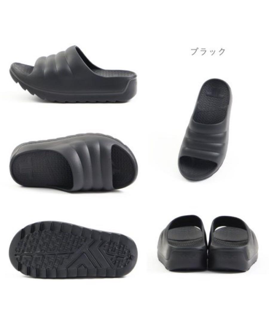 TELIC(テリック) コンフォートサンダル W-CLOUD Black