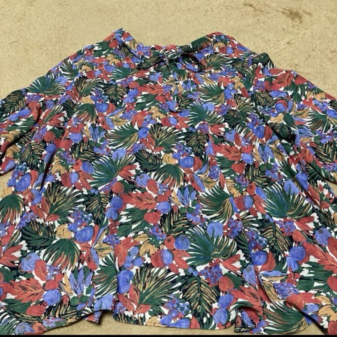アルディラ 花柄 長袖チュニック　ブラウス　F2サイズ　新品 アルディラ 花柄 長袖チュニック ブラウス F2サイズ 新品 - メルカリ