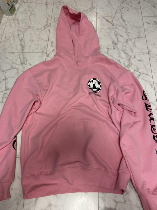 VINTAGE●Chrome Hearts●パーカー コットン サイズL 袖ロゴ 中古・古着通販】CHROME HEARTS (クロムハーツ) パーカー
