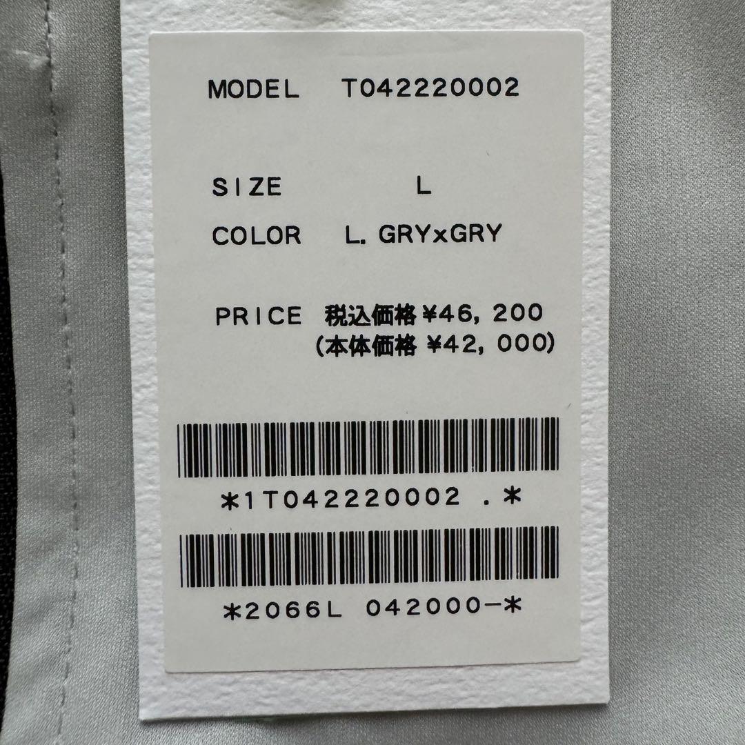 新品未使用　TFW49 ジップアップブルゾン　L