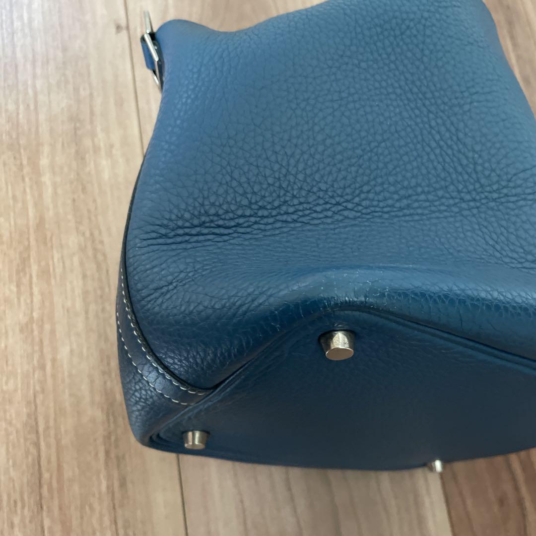 ★HERMES★ピコタン　ブルージーン