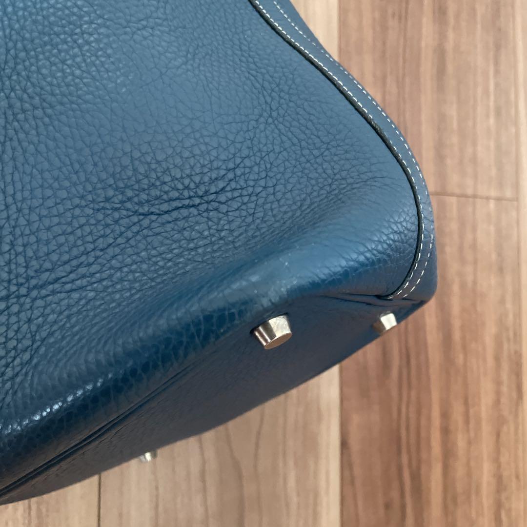 ★HERMES★ピコタン　ブルージーン