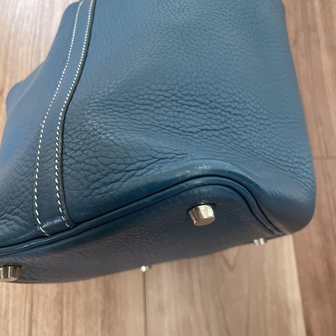 ★HERMES★ピコタン　ブルージーン