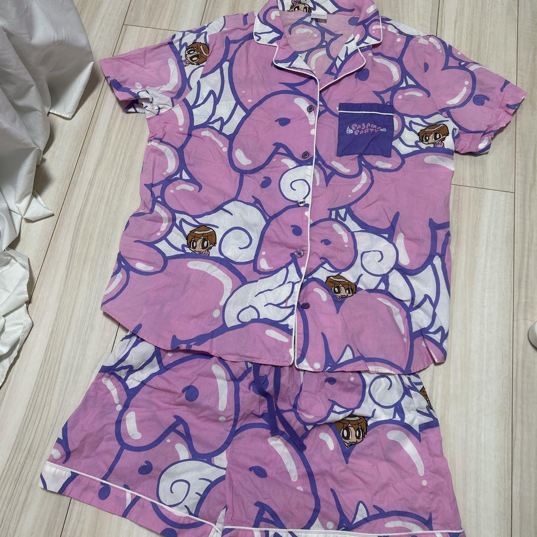 岩橋玄樹Pajama Party ピンクキャラクター柄パジャマセット
