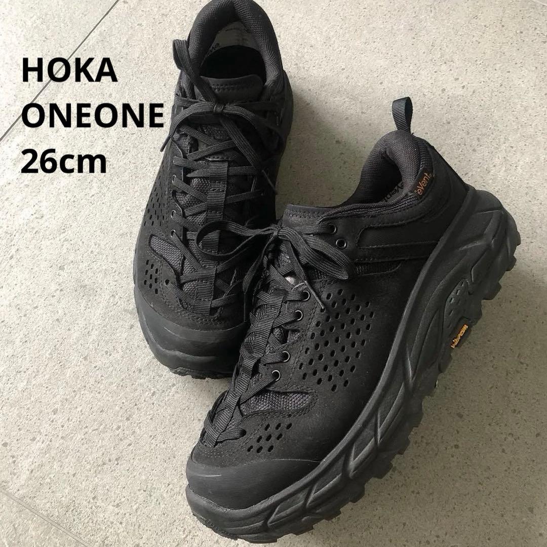 極美品✨ホカオネオネ ウルトラロー 防水 vibram eVent 26
