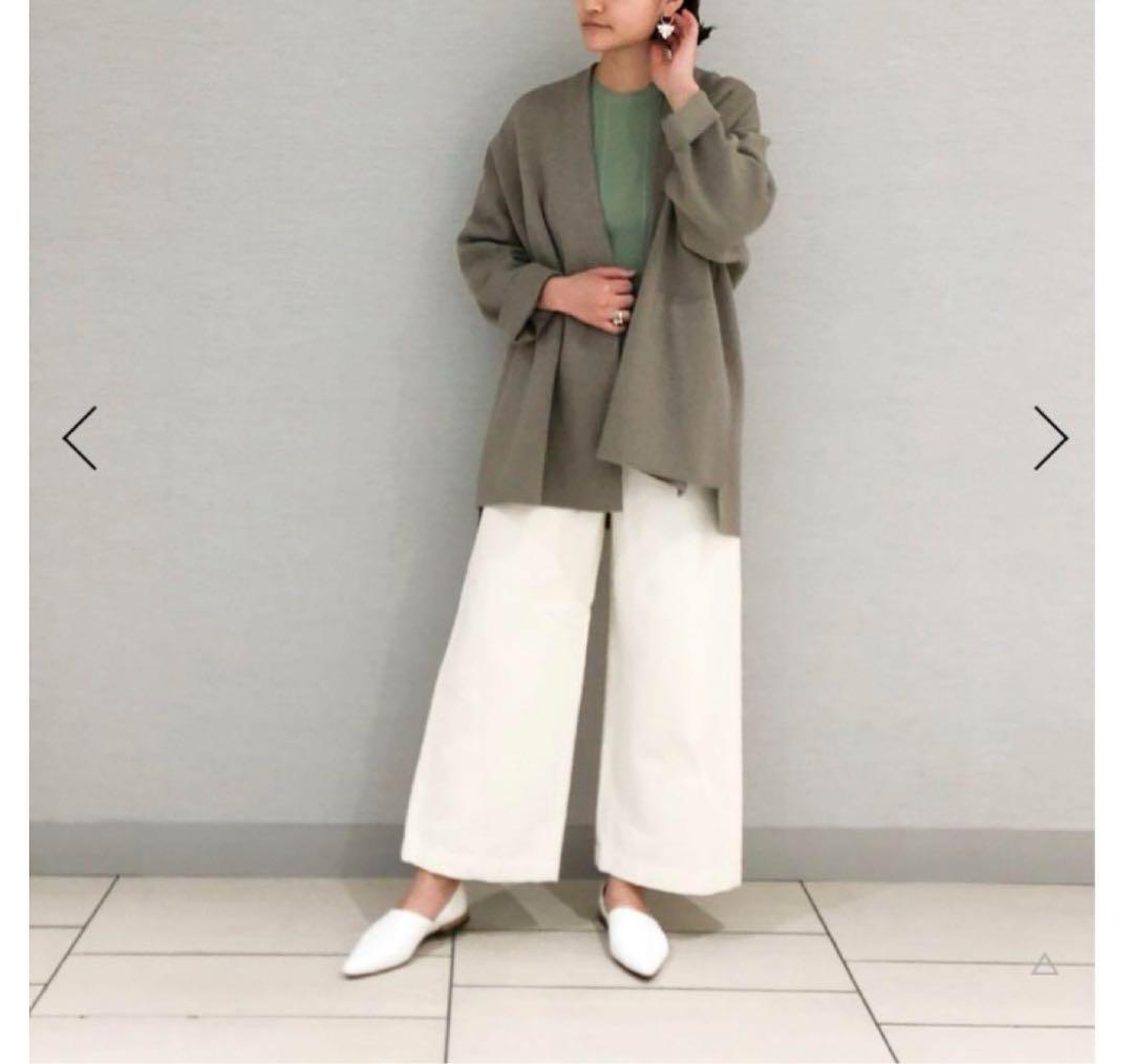 hachiさん専用 美品✨ギャルリーヴィー　23SS　コットンシルクミラノリブ hachiさん専用 美品✨ギャルリーヴィー 23SS コットンシルク