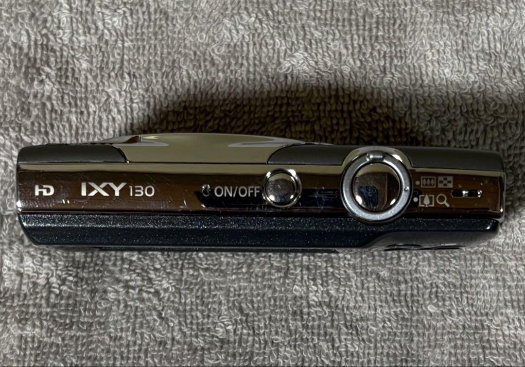 キャノン　IXY130 グレー　コンパクト　デジタルカメラ