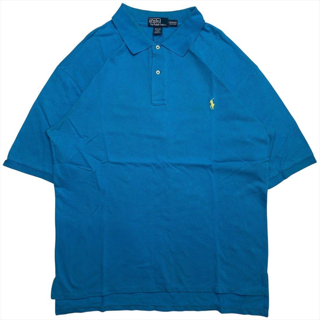 【新品未使用】ラルフローレン ポロシャツ メンズXXL 定価¥20,900 90s-00s ポロ ラルフローレン ポロシャツ メンズ XXL ビッグ