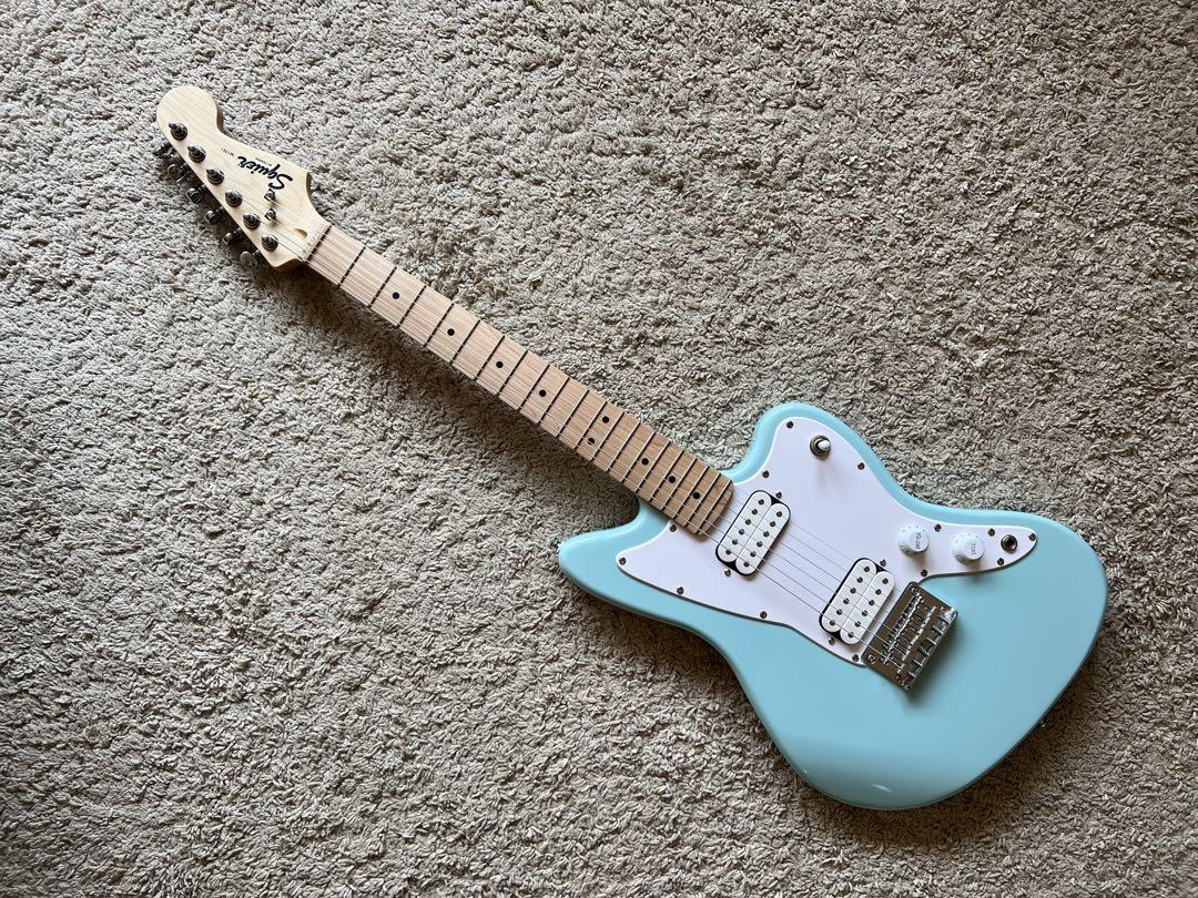 ギター Squier Mini Jazzmaster, Daphne Blue