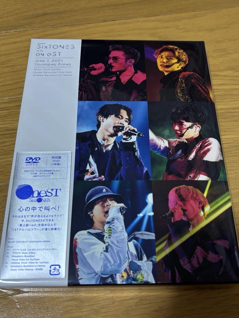 SixTONES/on eST〈初回盤 2枚組〉 - メルカリ