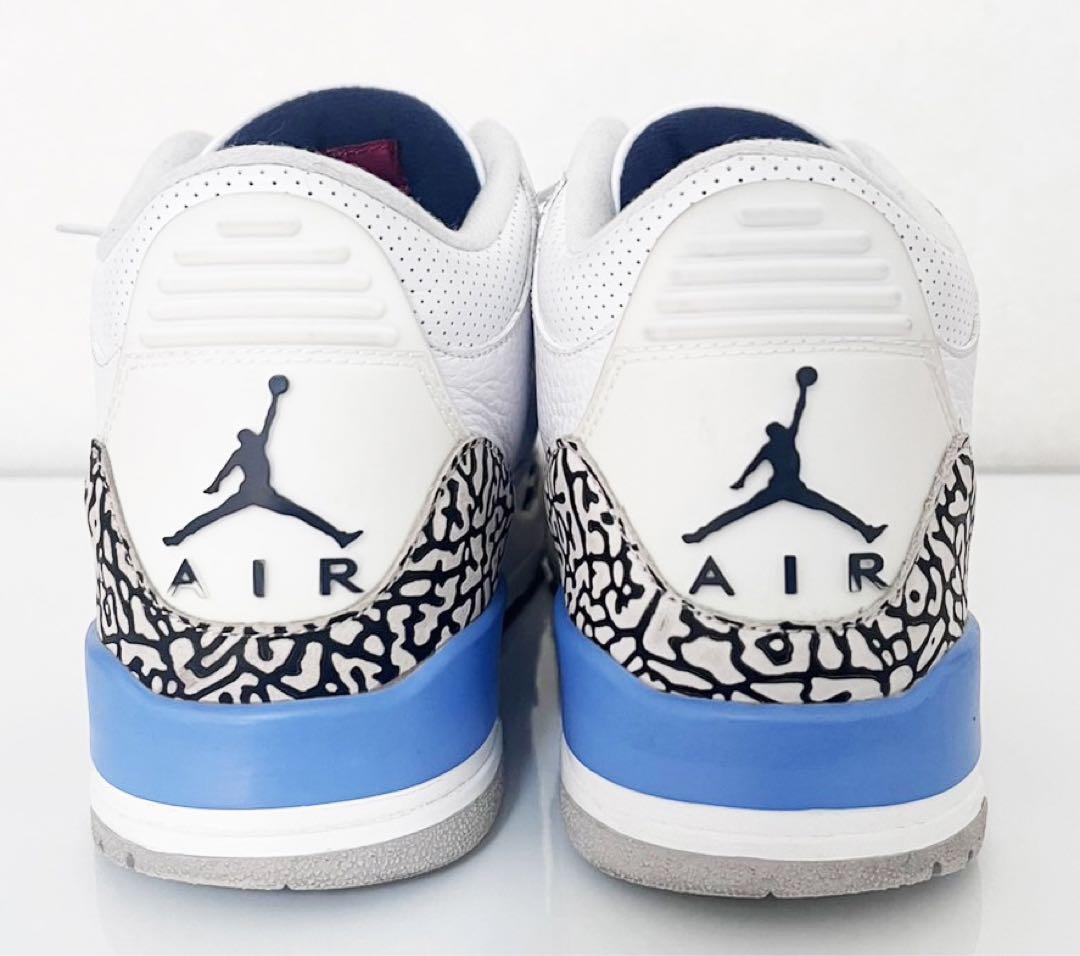 NIKE Jordan3 Retro UNC 2020 ジョーダン3 27cm