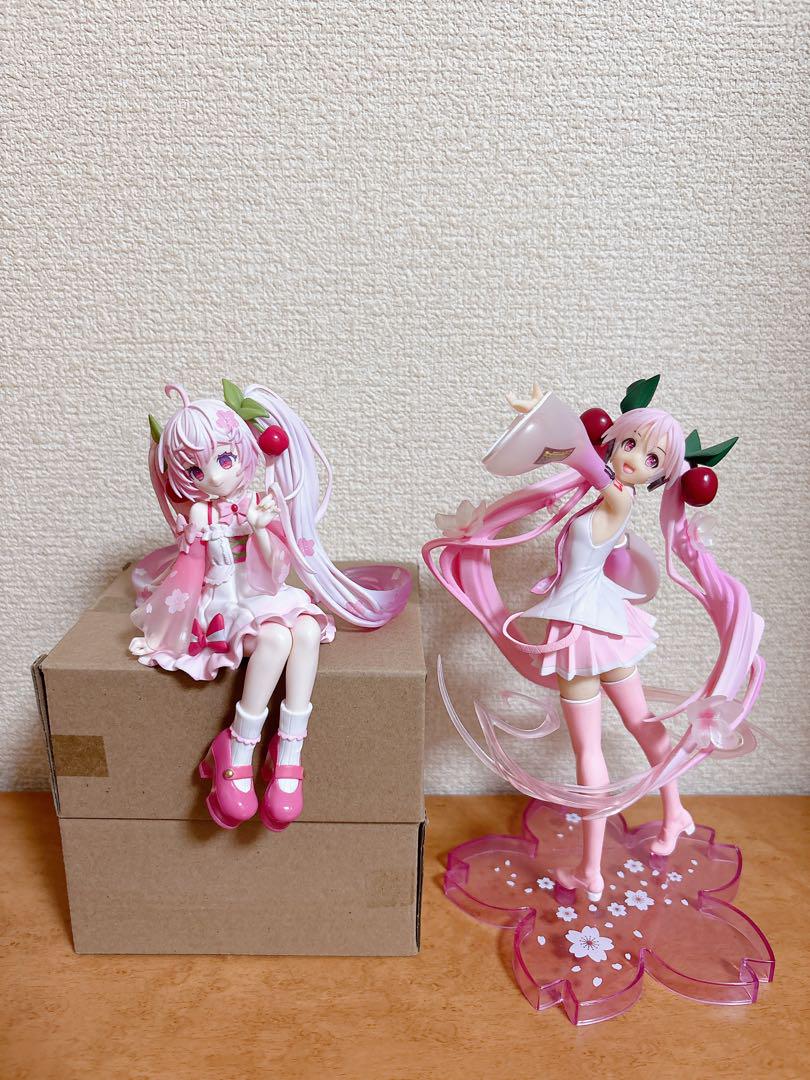 【開封品】 フィギュア まとめ売り 9体セット 美少女 桜ミク リゼロ