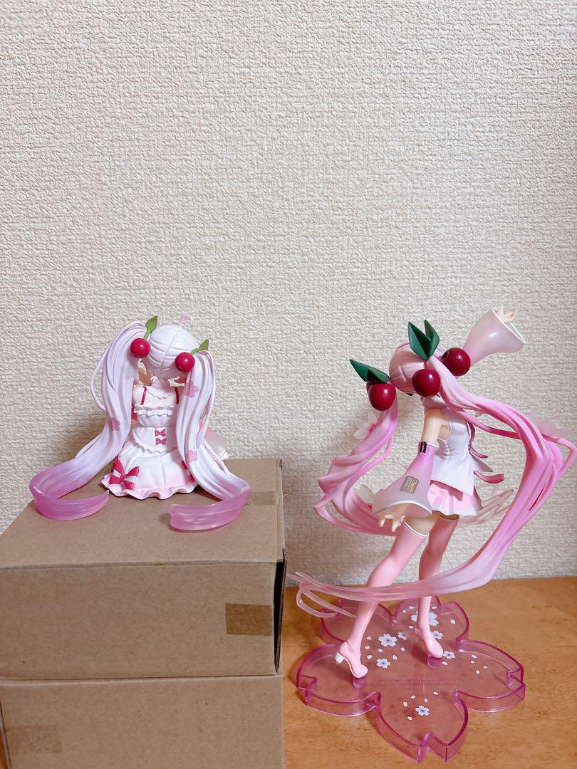 【開封品】 フィギュア まとめ売り 9体セット 美少女 桜ミク リゼロ