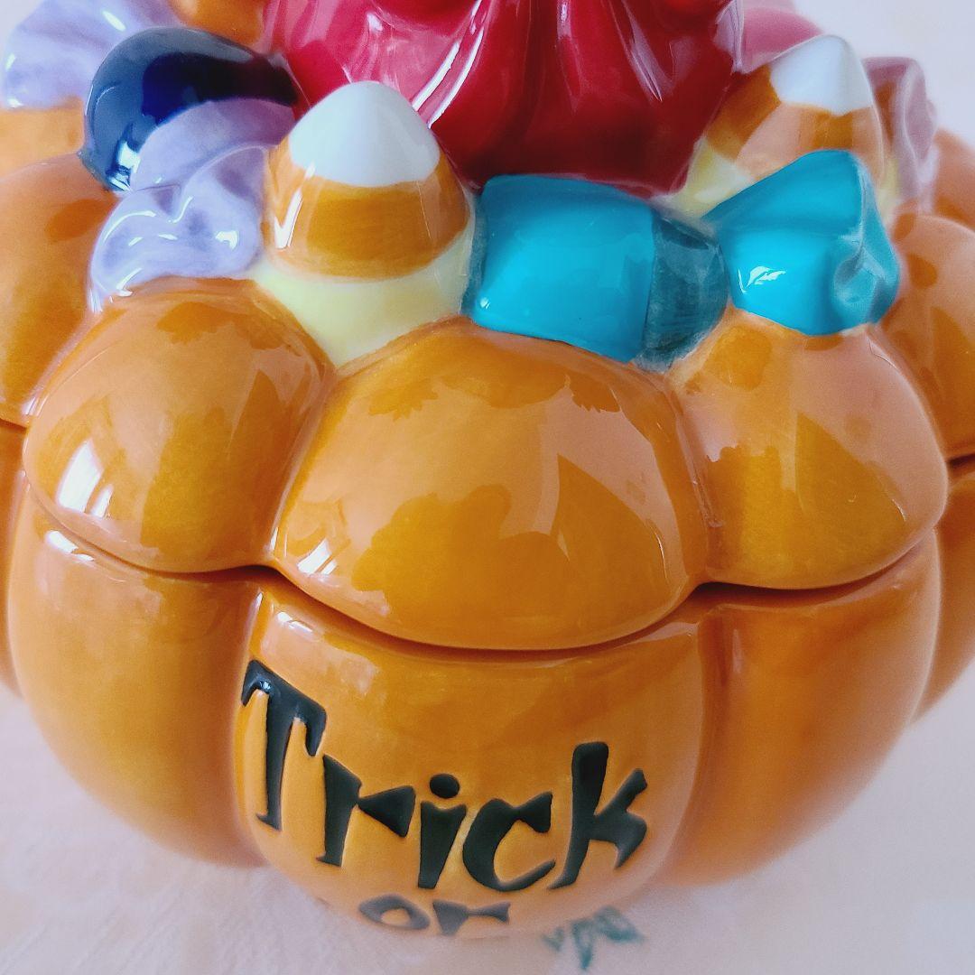 激レア！ 新品 スティッチ ハロウィン キャンディー　ジャー　ディズニーワールド 激レア！ 新品 スティッチ ハロウィン キャンディー ジャー