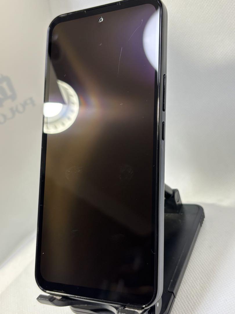 ZTE Libero 5G III ブラック Y!mobile 指紋認証不可
