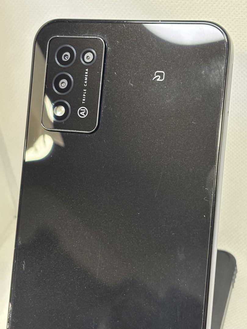ZTE Libero 5G III ブラック Y!mobile 指紋認証不可
